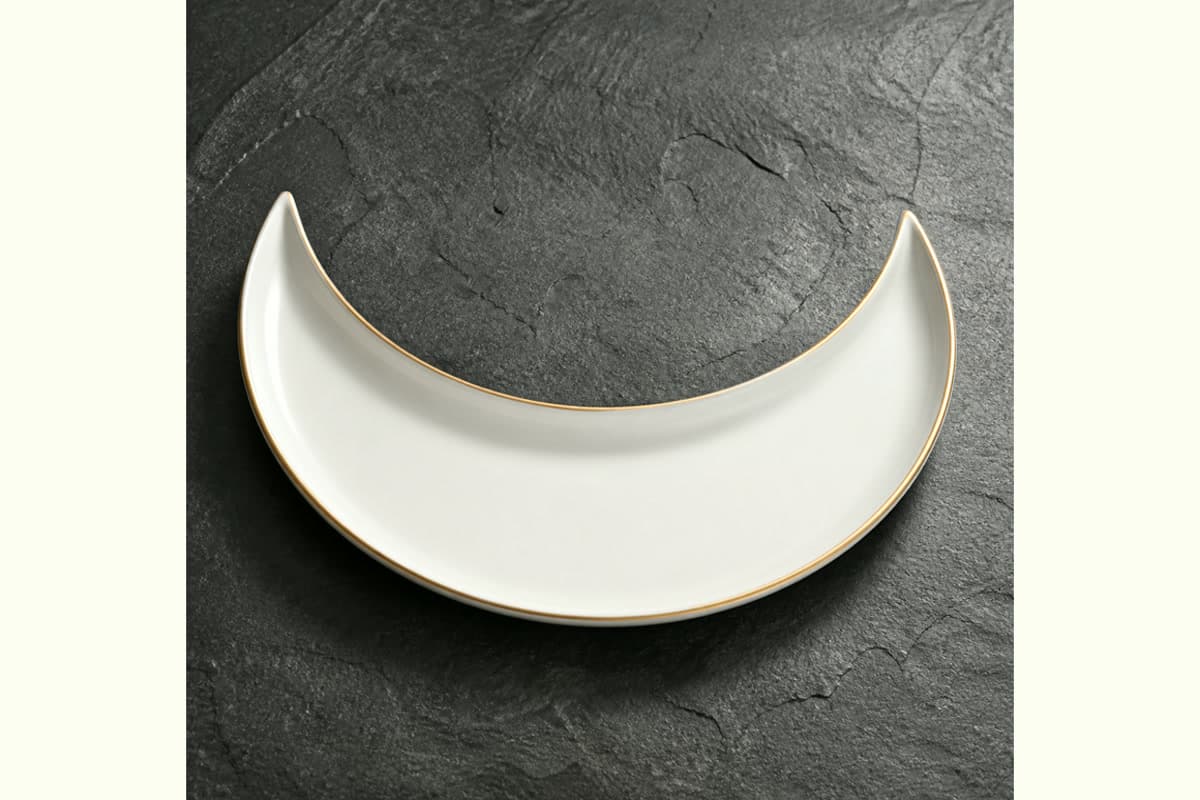 Cobalt Linen Side Plate