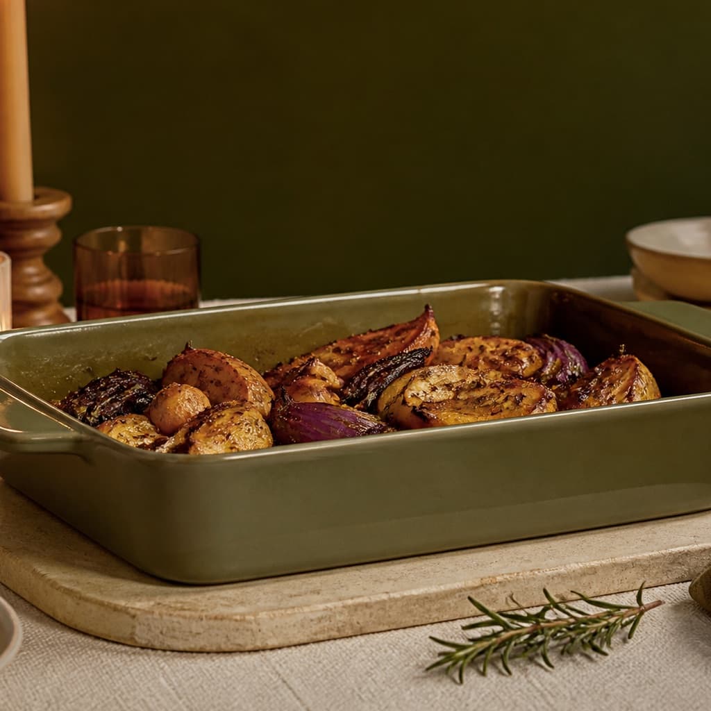 Moss Hearth Roasting Dish