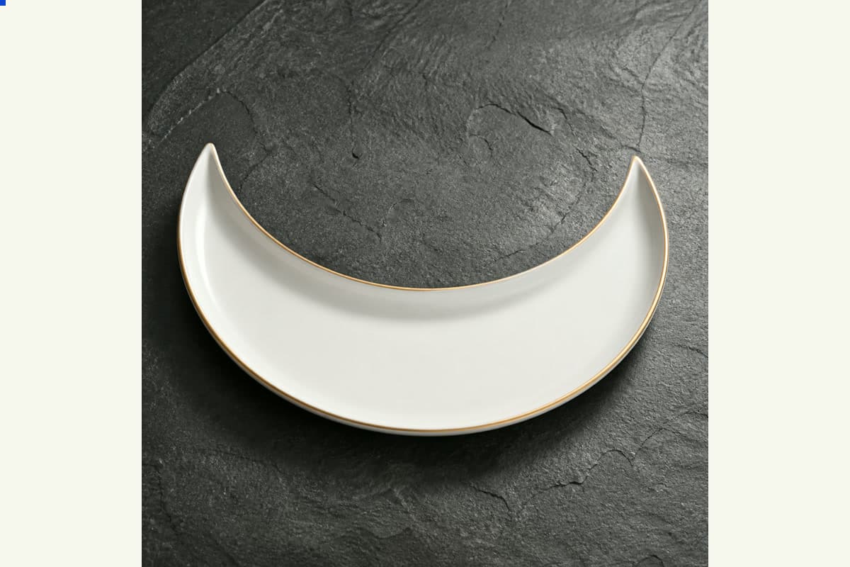 Ink Arc Rim Plate