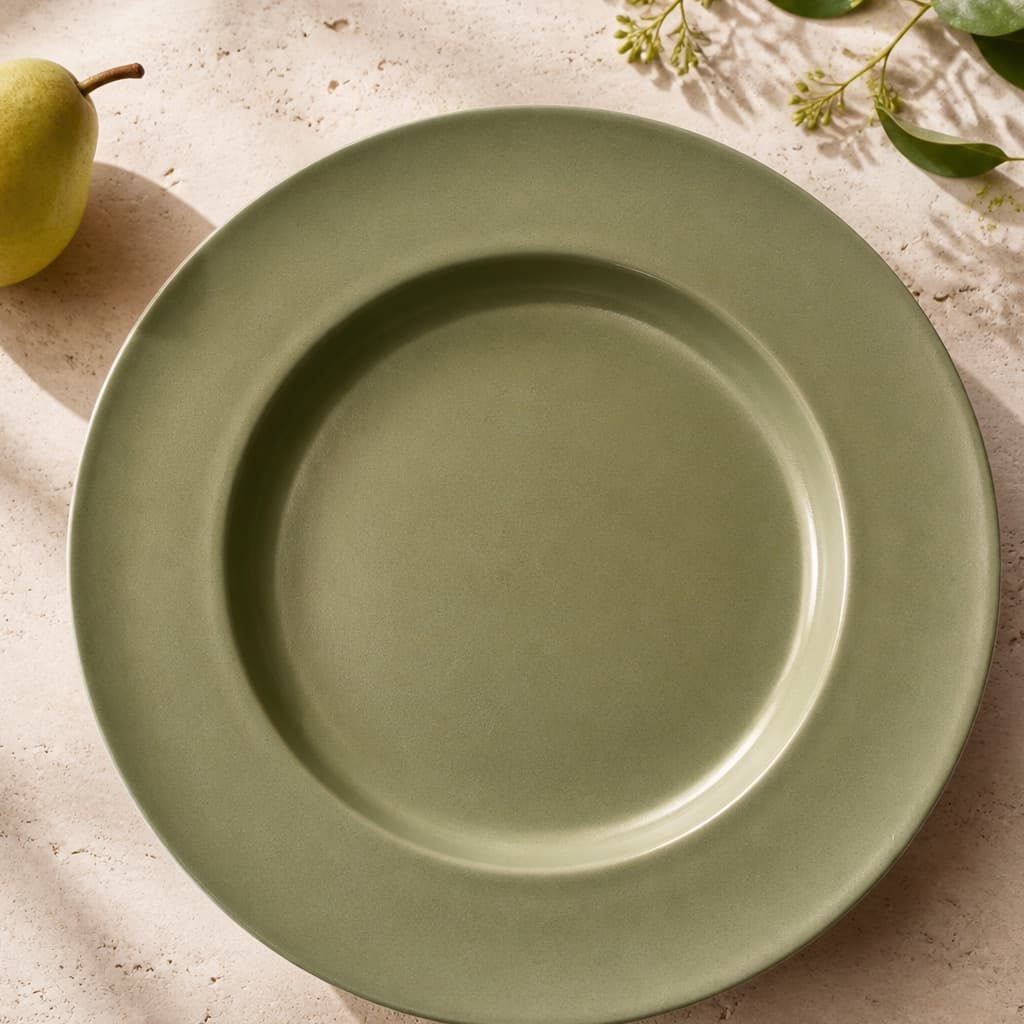 Moss Arc Rim Plate