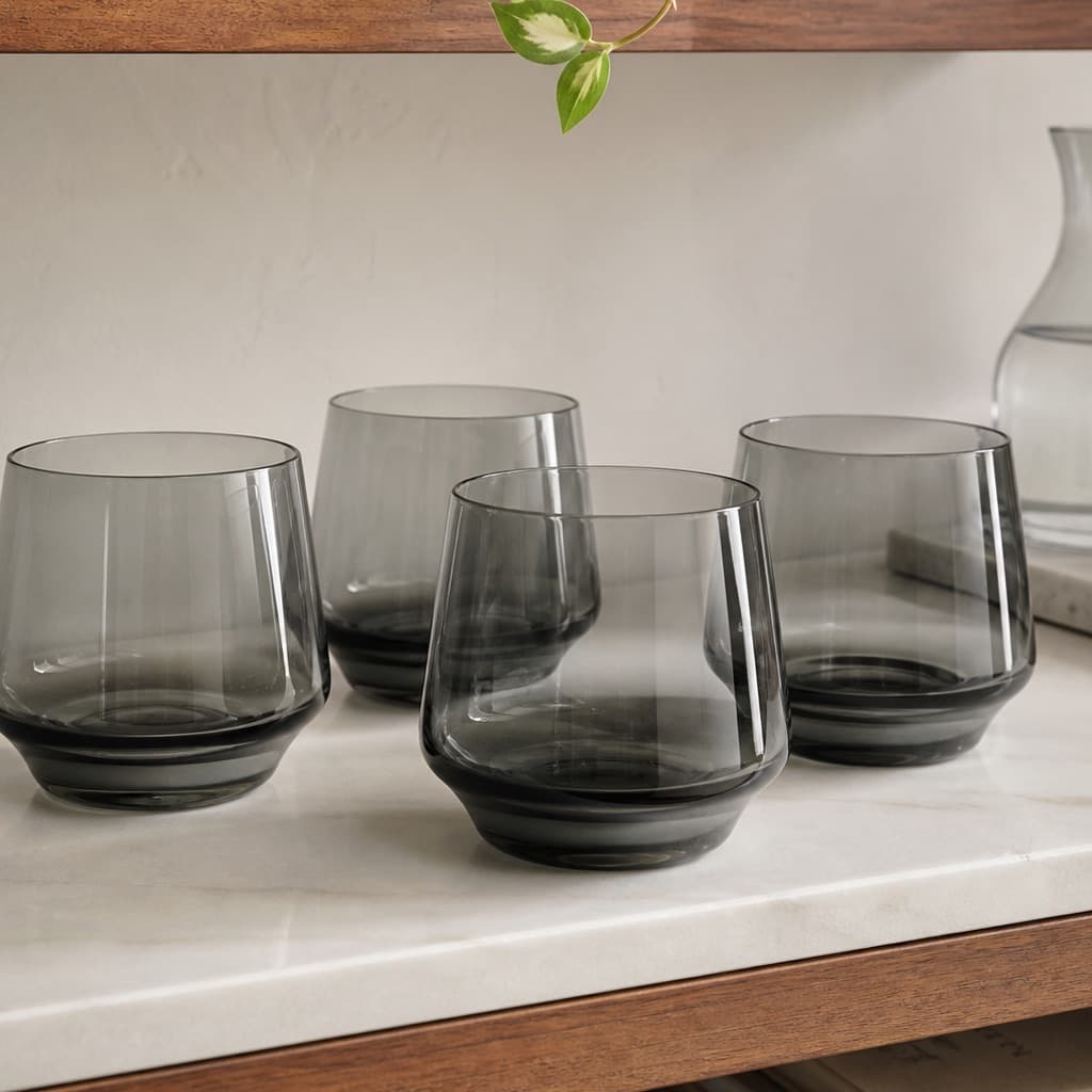 Ink Lowball Cocktail Set