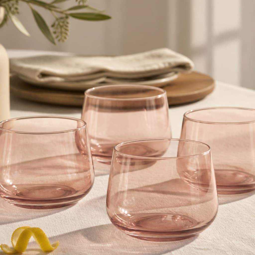 Clay Lowball Cocktail Set