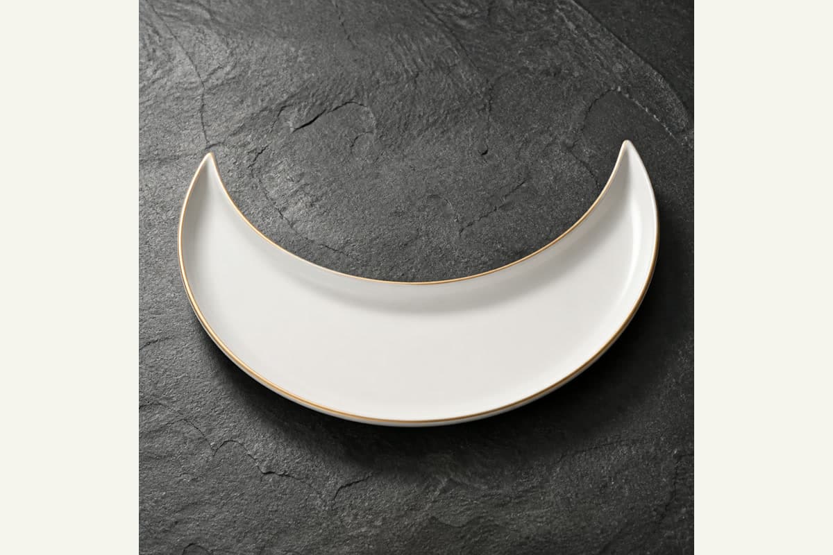 Chalk Arc Rim Plate